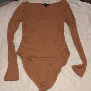Forever 21 Tan bodysuit
